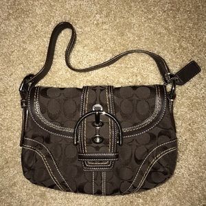 Brown Coach Classic C Purse
